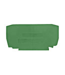 Element terminal pentru cleme tip YBK 4, verde