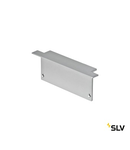 End caps for GLENOS ALU RECESSED PROFILE,silvergrey,2 pieces