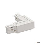 EUTRAC L-conector cu prosuectie ext., alb, RAL 9016