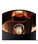 FENDA shade Ø 20cm, round, black/copper