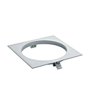 Ferronego Installation frame "111" square / 1-fach silver