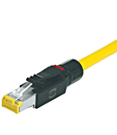 Field Installable RJ45 Plug Shielded Cat.6a 10G straight