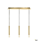 FITU triple canopy, long, soft gold