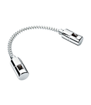 Flex connector "Villanova 1" chrome IP20