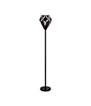 Floor luminaire "Carlton 1" 60W black copperIP20