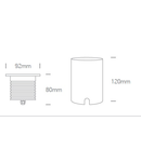 Floory 2 LED, 13W, 1000lm, 3000K, 350mA, IP67, 36°,aluminiu