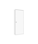 Flush-mounted frame flat + door 2-24, 3-part system, 100mm