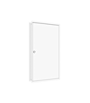 Flush-mounted frame flat + door 3-24, 3-part system, 100mm