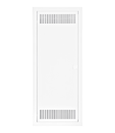 Frame, door and insert for media enclosure BK0857, 5-rows