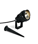 Gardo LED, 6W, 380lm, 3000K, 230V, IP65, 40°, negru