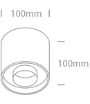 Gordi LED 22W 1540lm 3000K Ra97 220-240V IP20 white