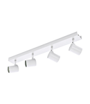 GU10 Wall-/surface-mounted ceiling luminaire Merea Pro 4x8W