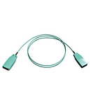 H.D.S. FO-Trunk cable, 12xG50/125 OM3, LC duplex, 1.0m
