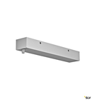 H-PROFILE ceiling plate, silver