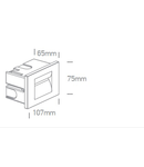 Ida 2 LED 3,6W, 3000K, 85lm, IP65, alu,antracit