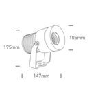 Ilma-R/A1 LED 20W 3000K 1800lm, IP65, alb