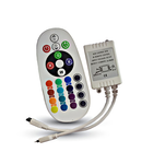 Infrared Controller with Remote Control 24 Buttons Round