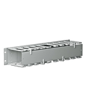 IS-1 cable manager 19" 2U RAL7035 lightgrey