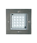 Josh-Q LED 1,6W, IP54, inox