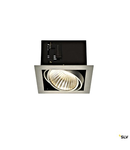 KADUX LED simplu DL Set 3000K30°, alu.periat