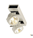 KALU LED 2,3000K,60° alb/negrulampa plafon/perete