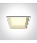 Katka Square 22 LED 22W 1870lm 3000K 100° 230V IP20 alb