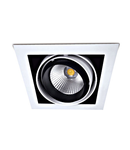 Kronos-Q/A2 LED 38W 4000K 2450lm, IP20, gri