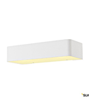 lampa perete, WL 149 R7s, rectang, mattalb , R7s 78mm,60W