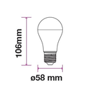 LED Classic 11W E27 1055lm 3000K 220-240V A60 IP20 200°