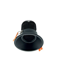 LED Downlight 95 High Output WW (Warm White), Black, IP43