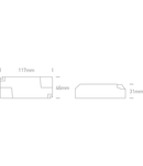 LED driver 230V 10-22W 550mA dimmable