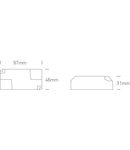 LED driver 230V 5-14W 350mA dimmable