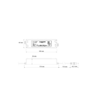 Led Driver 47W, 100-240V CC 1050mA 30-42V DC