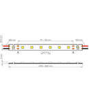 LED Flexstrip 72 UWW IP43, RA90+,820lm/m,12W/m L=5m,24VDC