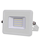 LED Floodlight 20W 1600lm 3000K 220-240V IP65 100° white