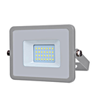 LED Floodlight 20W 1600lm 4000K 220-240V IP65 100° grey