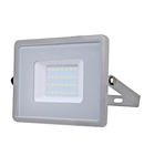 LED Floodlight 30W 2400lm 4000K 220-240V IP65 100° grey