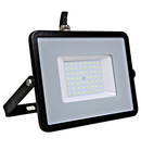 LED Floodlight 50W 4000lm 6400K 220-240V IP65 100° black