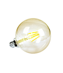 LED Globe lamp 7W, 2200K, 520lm, E27, 230V, Amber, G125