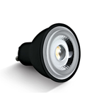 LED Lamp MR16 6W 500lm 3000K 60° 230V negru