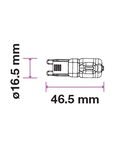 LED Pin 2,5W G9 200lm 3000K 220-240V IP20 300°