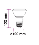 LED Reflector 14W E27 1100lm 3000K PAR38 220-240V IP20 40°