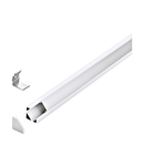 LED-Stripe Corner Profile satin Cover white, 1000mm