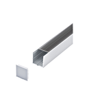 LED-Stripe Profile RE Clear Cover white, 1000mm