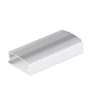 LED-Stripe Profile RE Clear Cover white, 1000mm