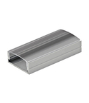 LED-Stripe Profile RE Clear cover, anodized, 1000mm