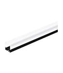 LED-Stripe Profile RE satin Cover black, 3000mm