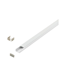 LED-Stripe Profile RE satin Cover white, 1000mm