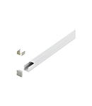 LED-Stripe Profile RE satin Cover white, 1000mm