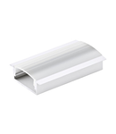 LED-Stripe Profile RE satin Cover white, 1000mm